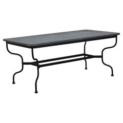 Early Bluestone Garden Table From France, Circa 1900