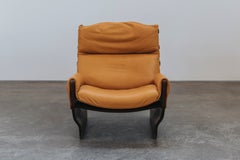 Vintage Osvald Borsani Canada Lounge Chair For Tecno, Italy 1960s
