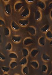 BIAFO Stool - Hand-Hammered Patinated Bronze