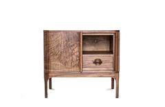 Tambour Petit Cabinet with Sliding Tambour Doors