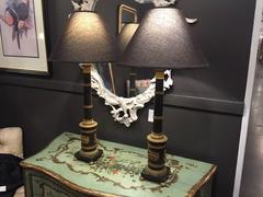 Pair of French Empire Style Lamps