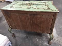 18th Century Italian Commode with Raised Floral Motif