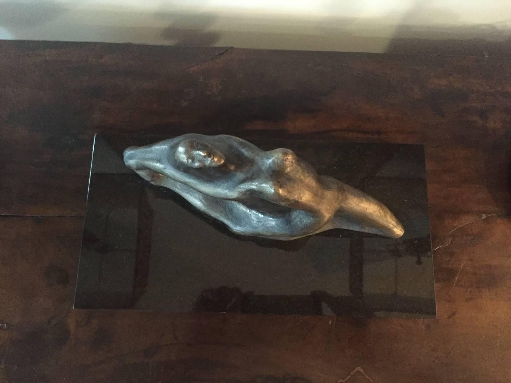Modern Bronze Sculpture of Female Nude 2
