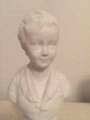 Pair of Limoges Parian Ware Busts