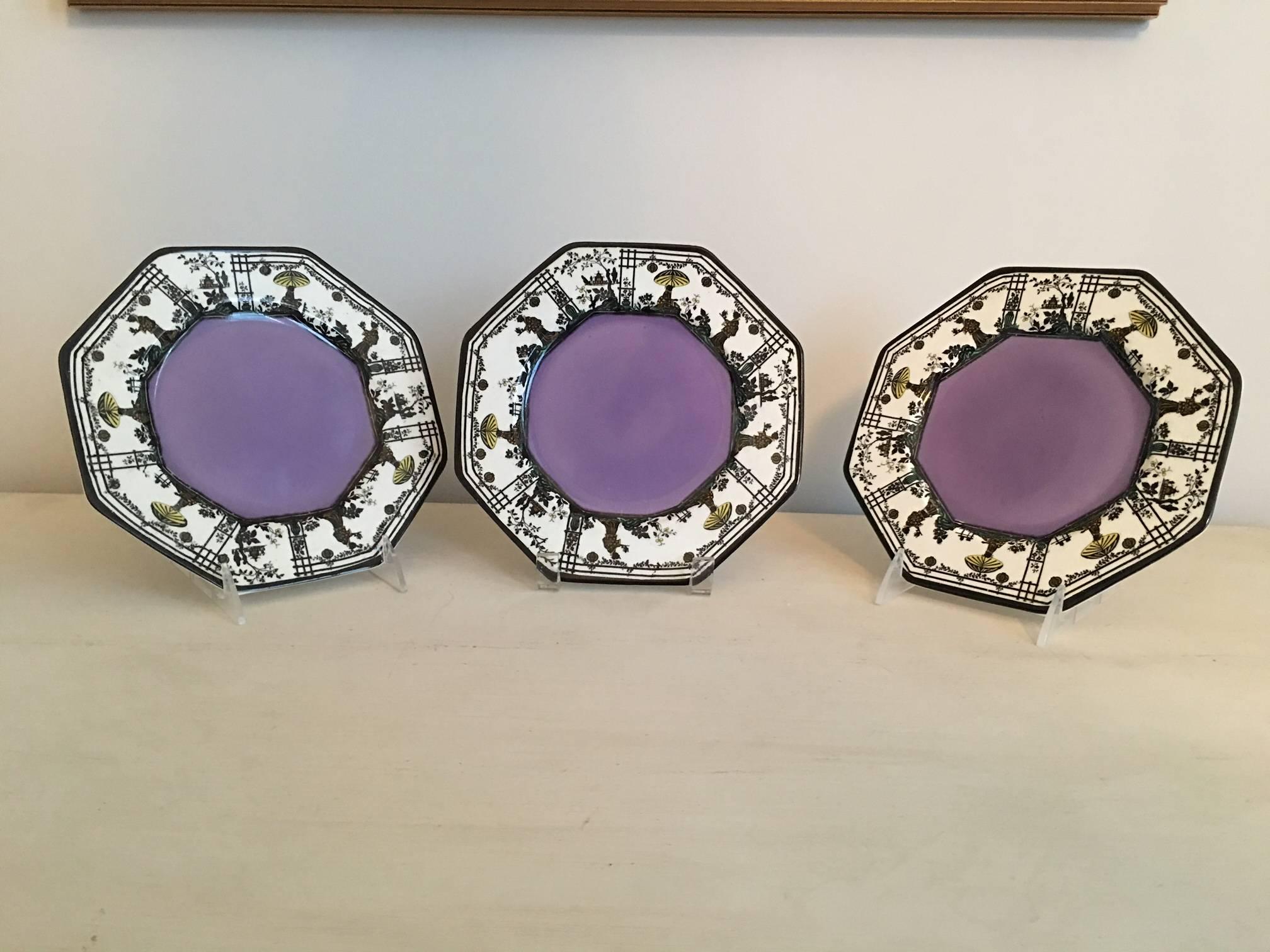 Vintage Wedgwood imperial porcelain plates.