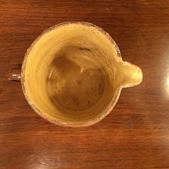 19th Century French Pottery Pitcher