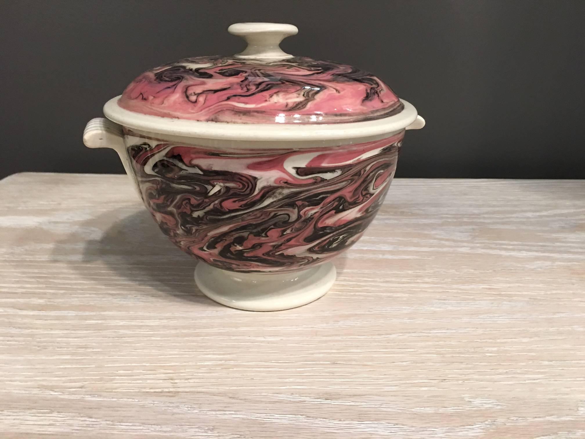 Other 19th Century French Pottery Tureen For Sale