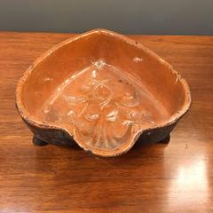 19th Century French Pottery Heart Mold