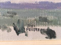 Oil Painting on Board by Artist Byron Fullerton