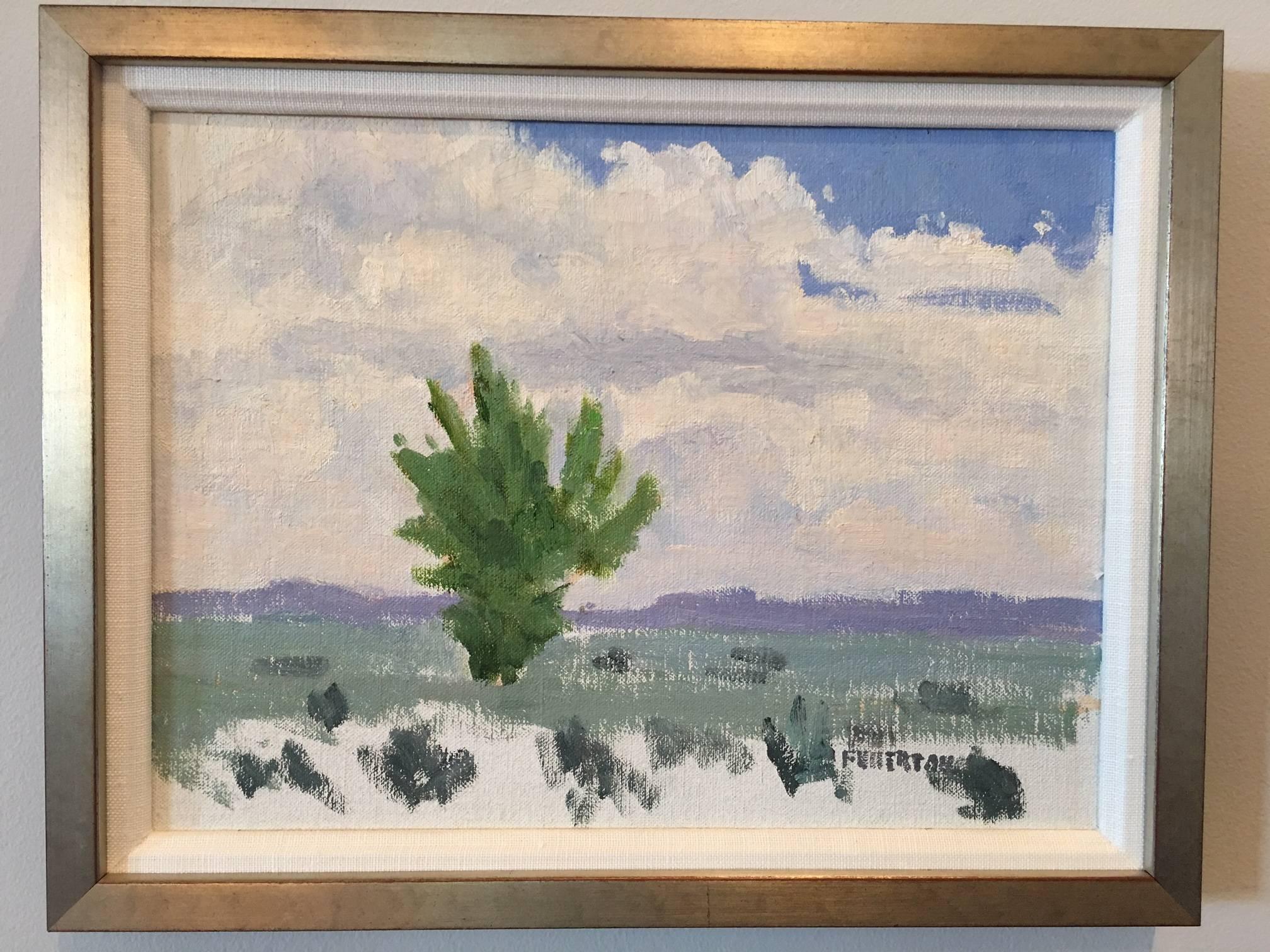 Oil Painting on Board by Artist Byron Fullerton In Excellent Condition In Nashville, TN