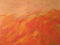 Abstract Oil on Canvas Painting