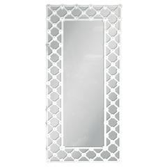 White Murano Glass Mirror by Fabio Bergomi 10
