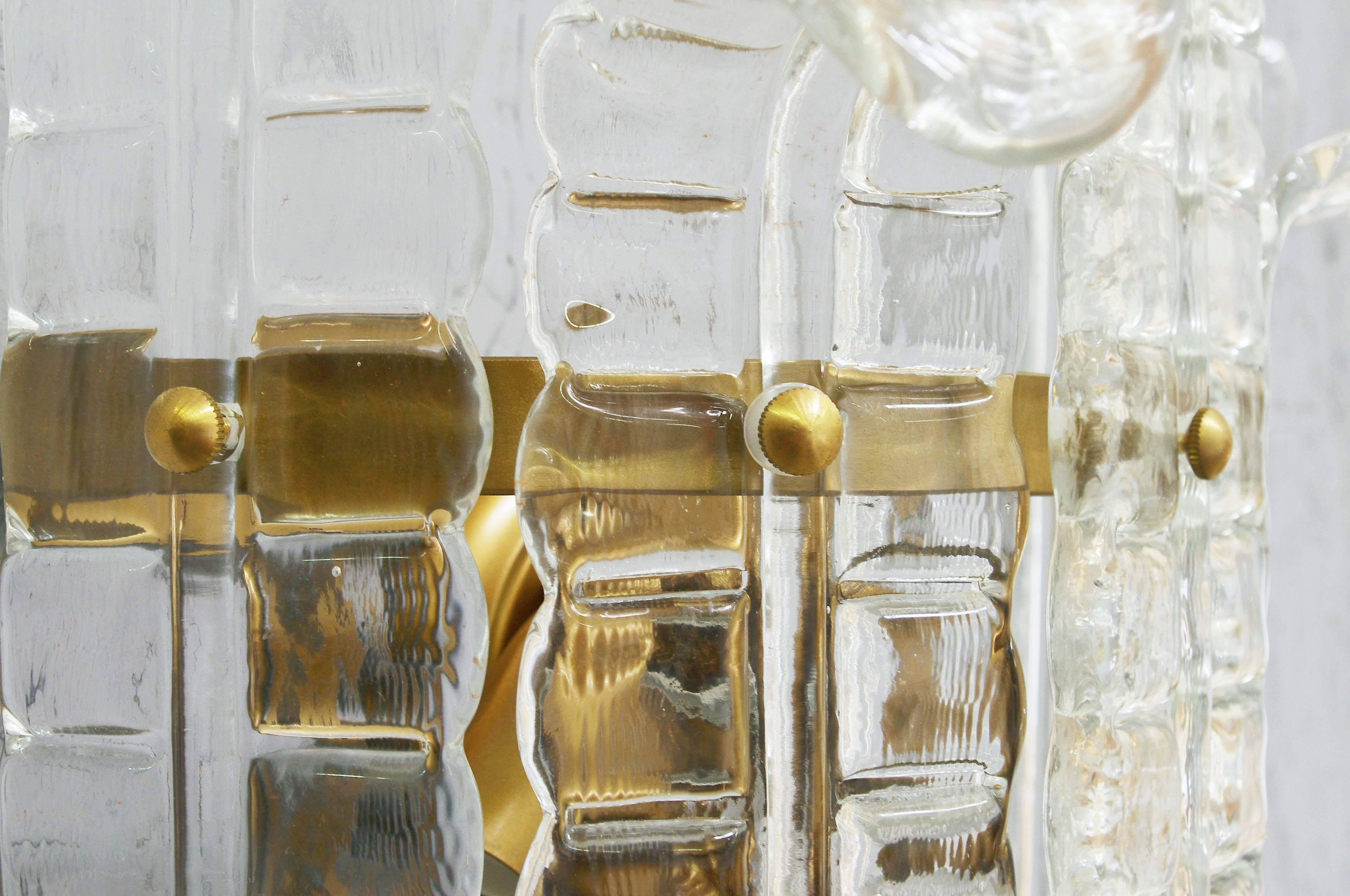 Italian Murano Felci Glass Sconces by Barovier e Toso 1