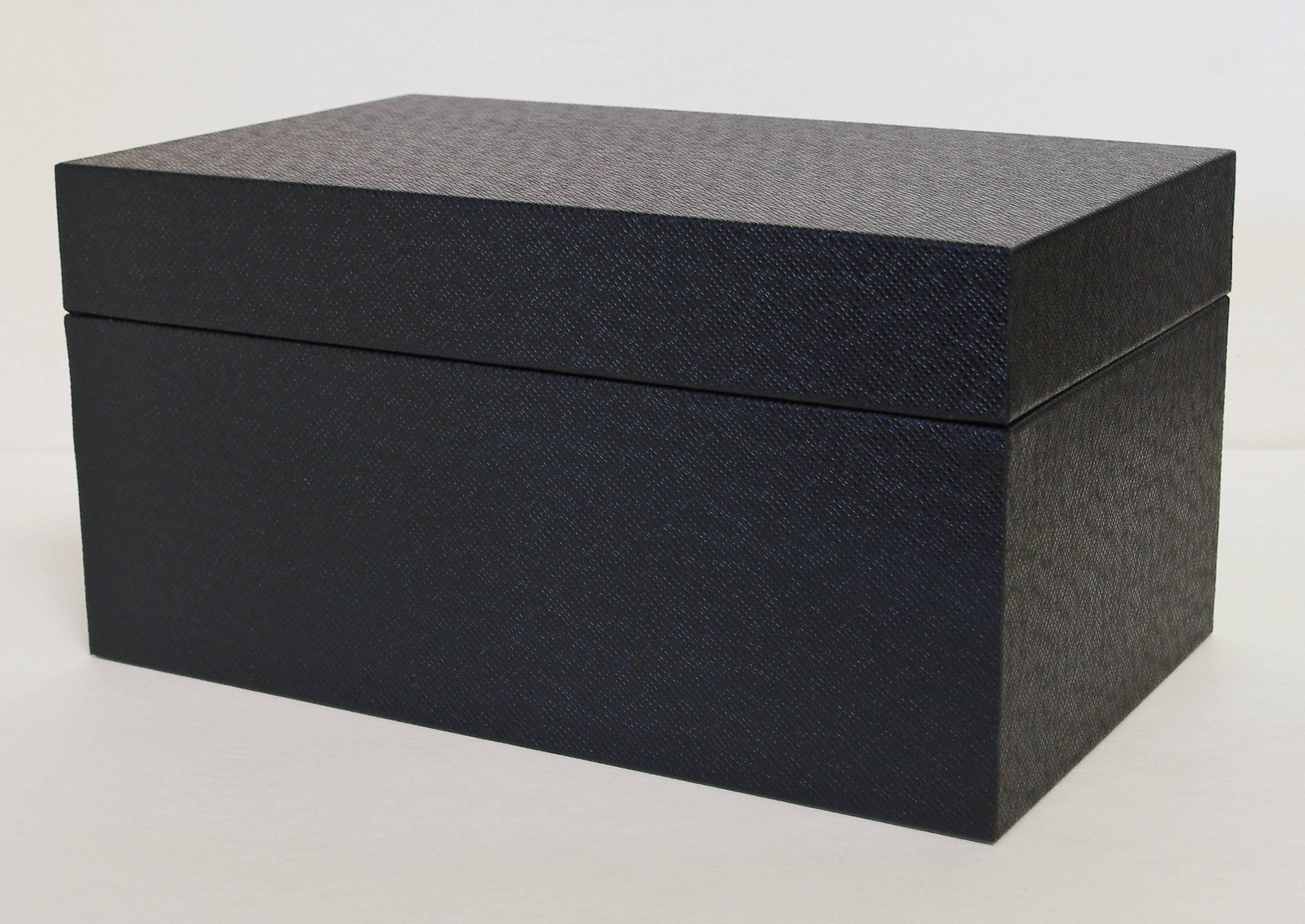 Ivory Shagreen Box by Fabio Ltd In Excellent Condition In Los Angeles, CA