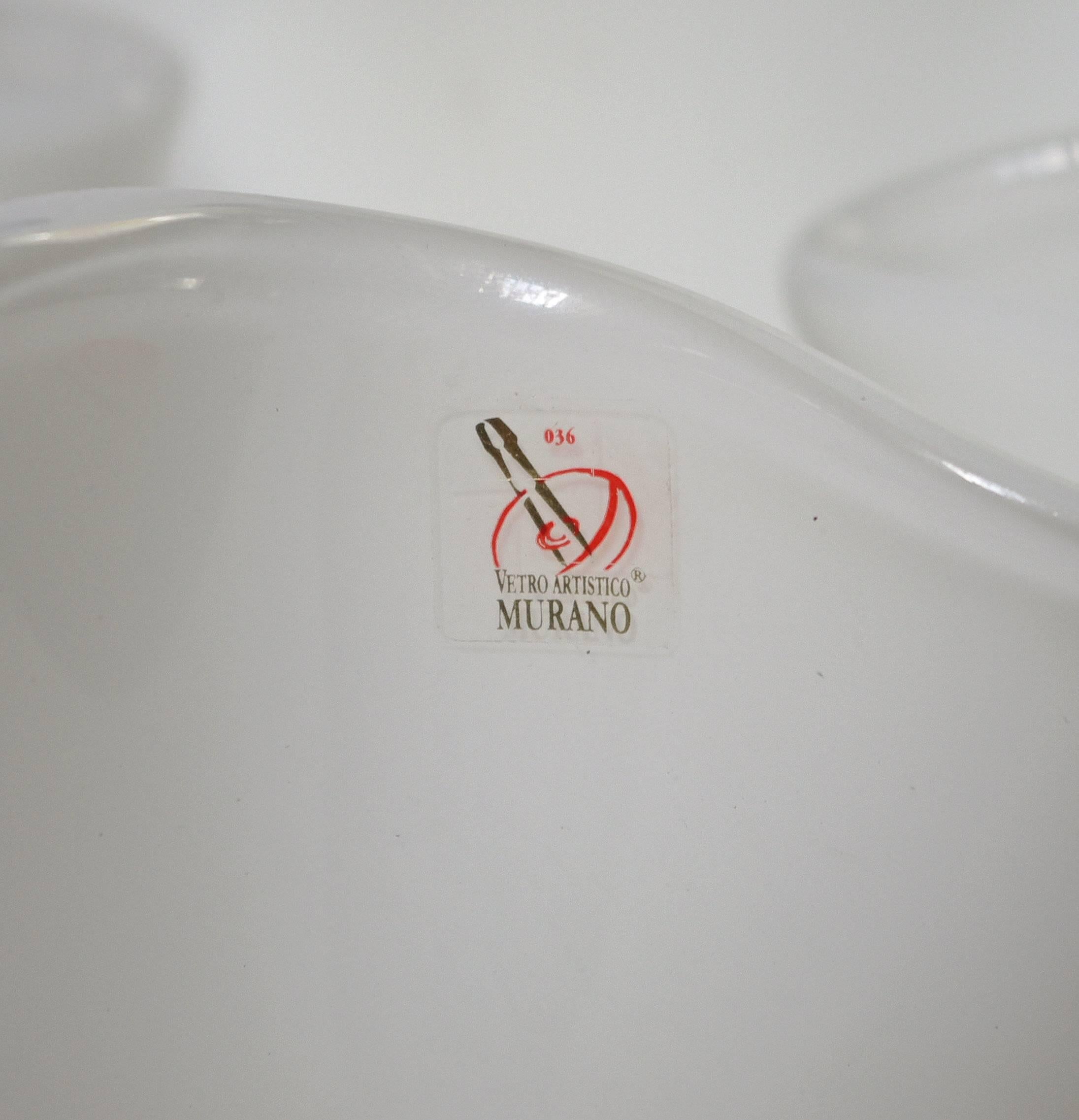 20th Century Murano Glass Vase by Camozzo