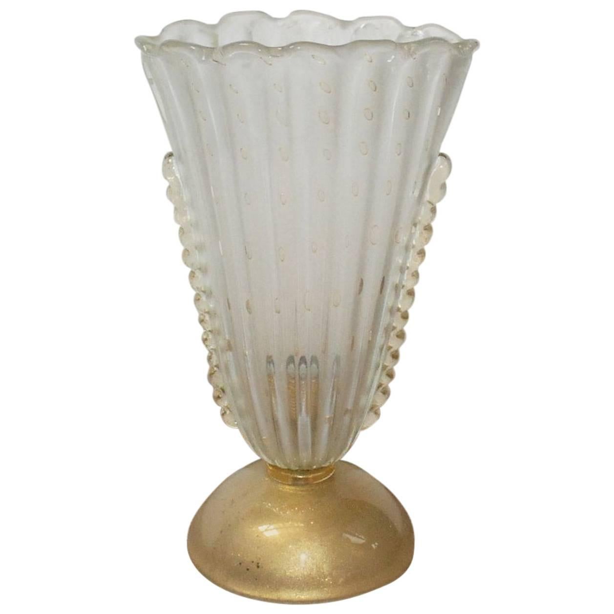 Murano Scalloped Lamp