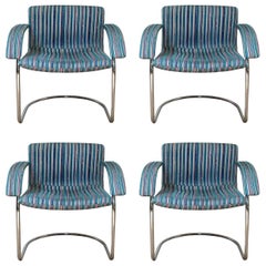 Set of Four Italian Mid-Century Chairs by Saporiti Italia FINAL CLEARANCE SALE