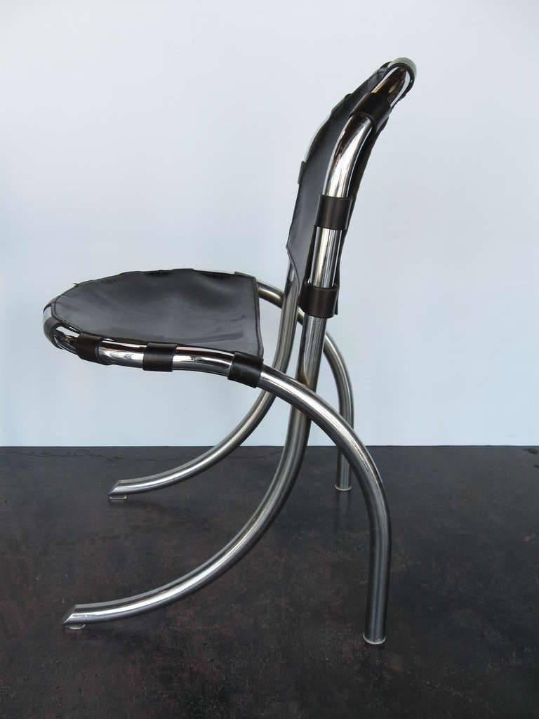 Mid-Century Modern Pair of Mid-Century Chairs by Tetrarch Bazzani Intl Studio FINAL CLEARANCE SALE