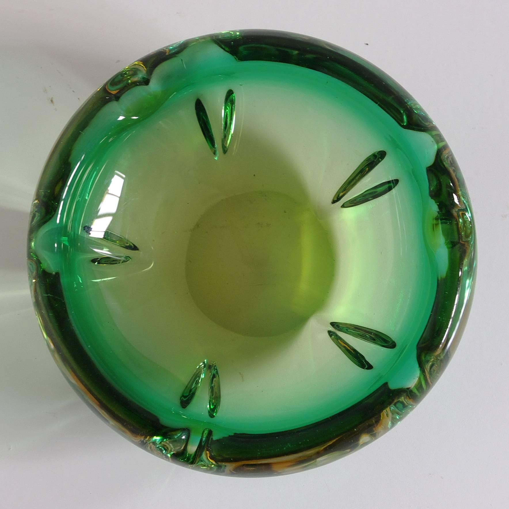 murano glass ashtray price