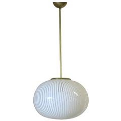 Italian Murano Glass Pendant by Venini