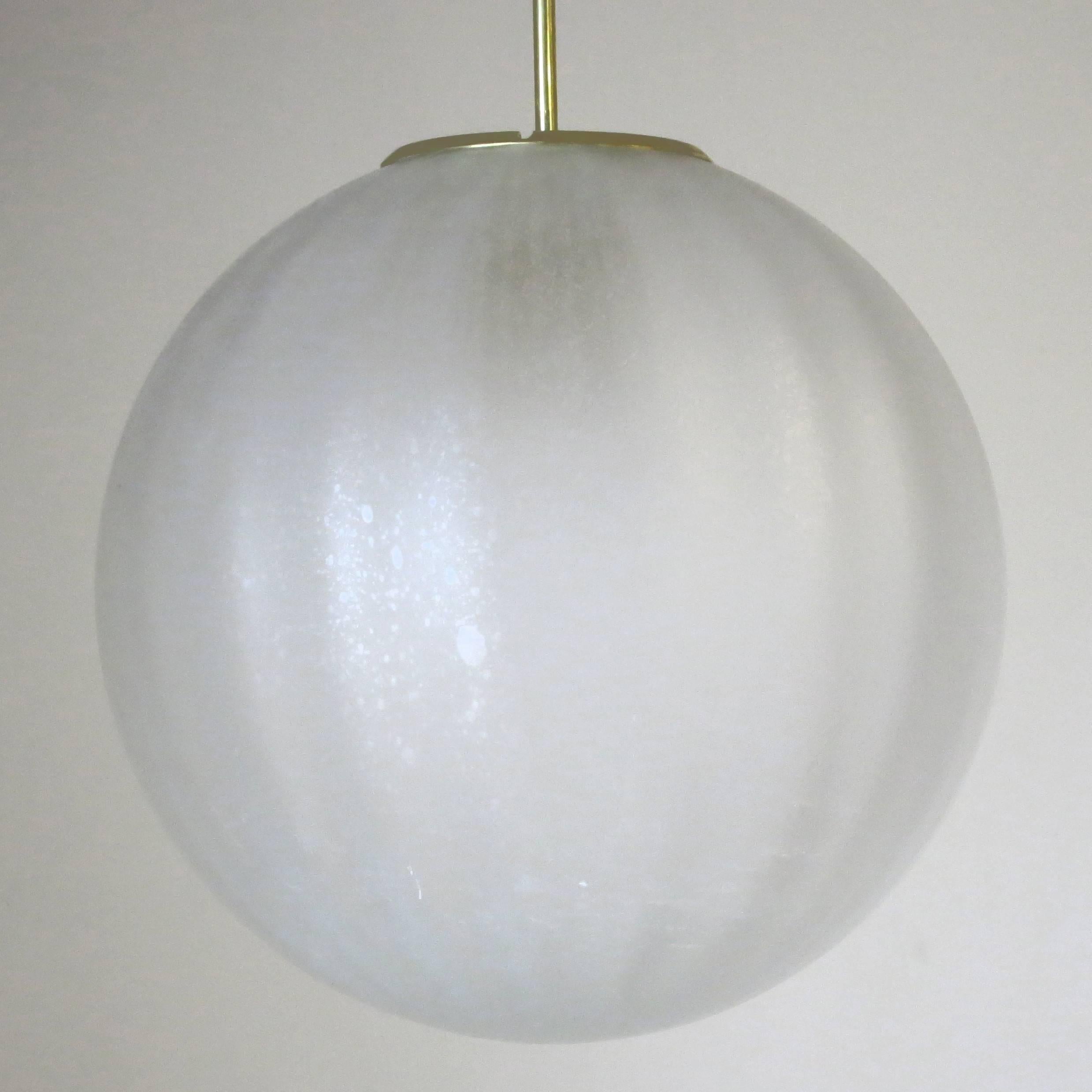 Mid-Century Modern Murano Globe Pendant