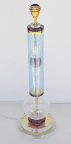 Pair of Murano Table Lamps