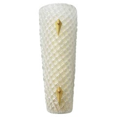 Murano Graniglia Half Cone Sconces by Barovier e Toso