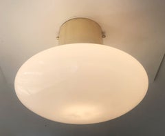 Italienische Wandleuchte / Einbauleuchte „UNO SHADE“ aus Muranoglas und Messing von Fabio Ltd