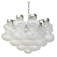 Italian Murano Glass Barbells Chandelier by Vistosi 4