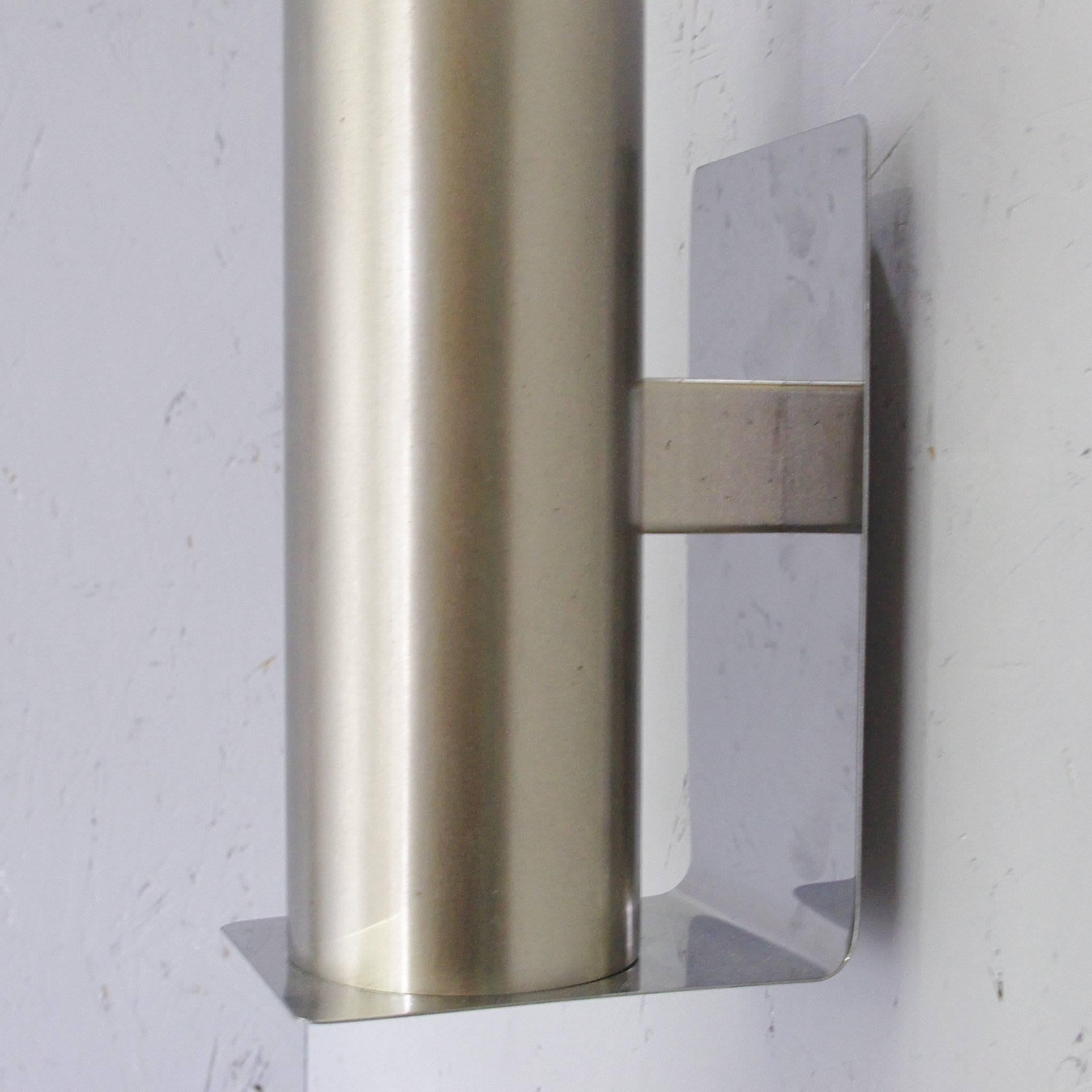 20th Century Pair of Modernist Sconces by Leucos
