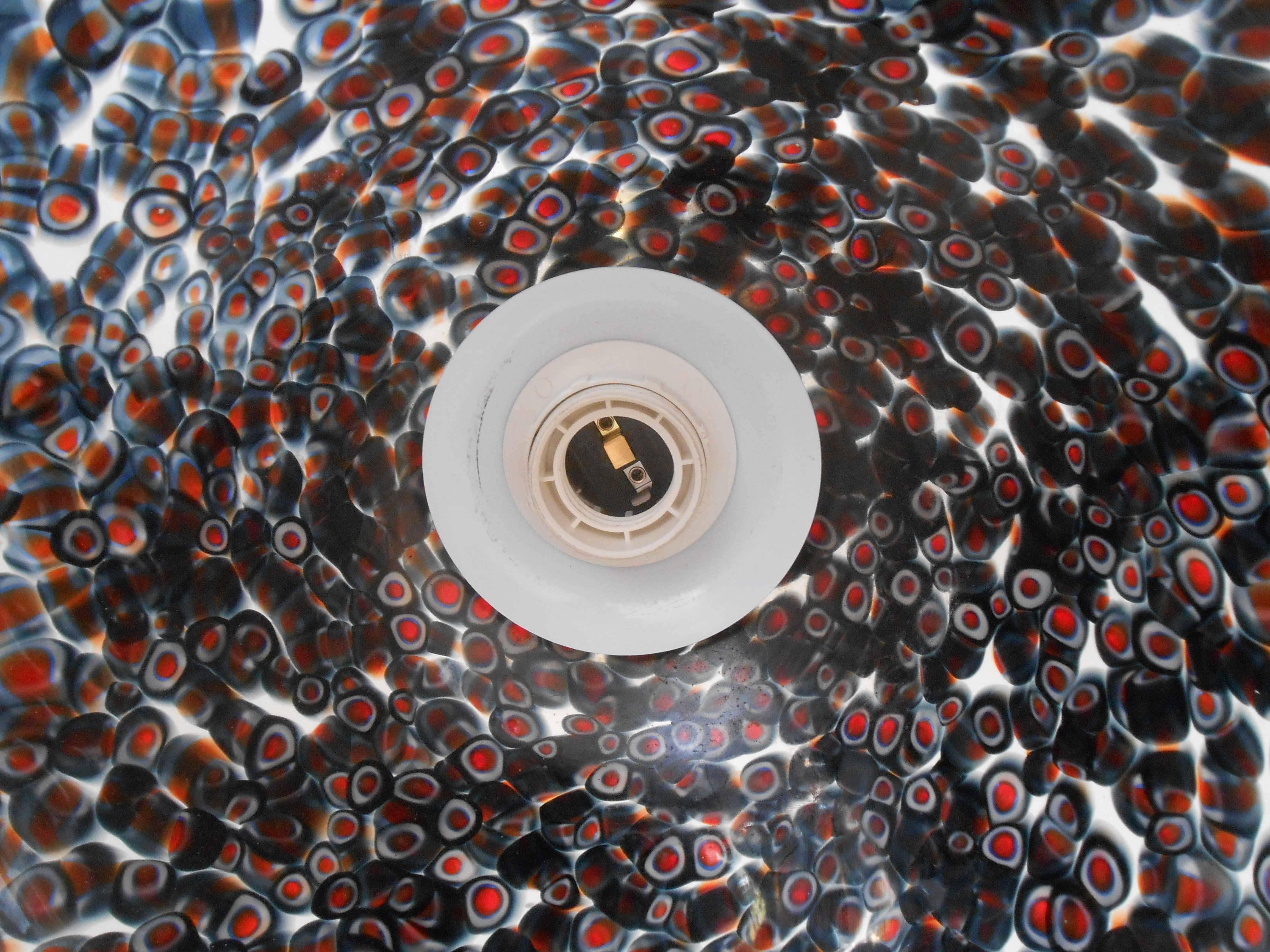 Italian Murrine Pendant by Leucos