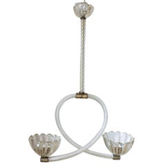 Cups Pendant by Barovier e Toso