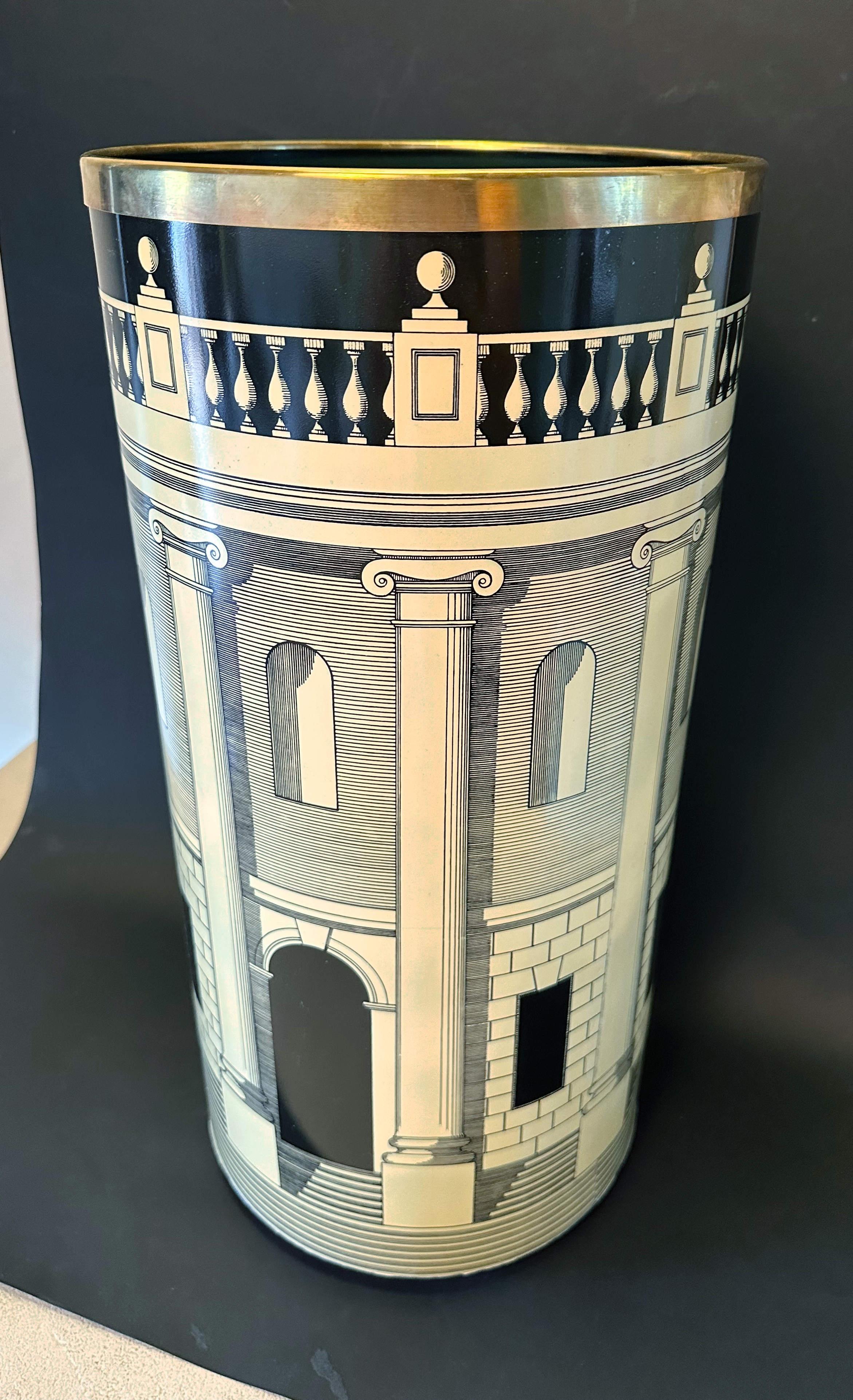 Mid-Century moderno Fornasetti Portaombrelli in vendita