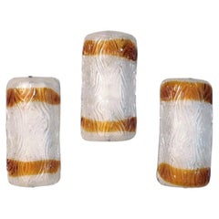 Set of 3 Murano Trunk Sconces