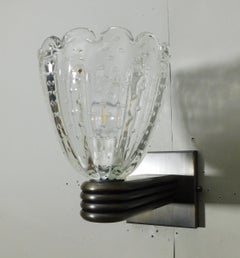Set of 4 Murano Bollicine Cups Sconces