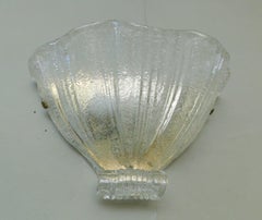 Pair of Uplight Murano Graniglia Sconces