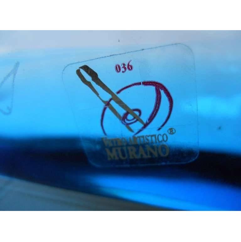Murano Sailboat Double Sail by Sergio Costantini In Excellent Condition In Los Angeles, CA
