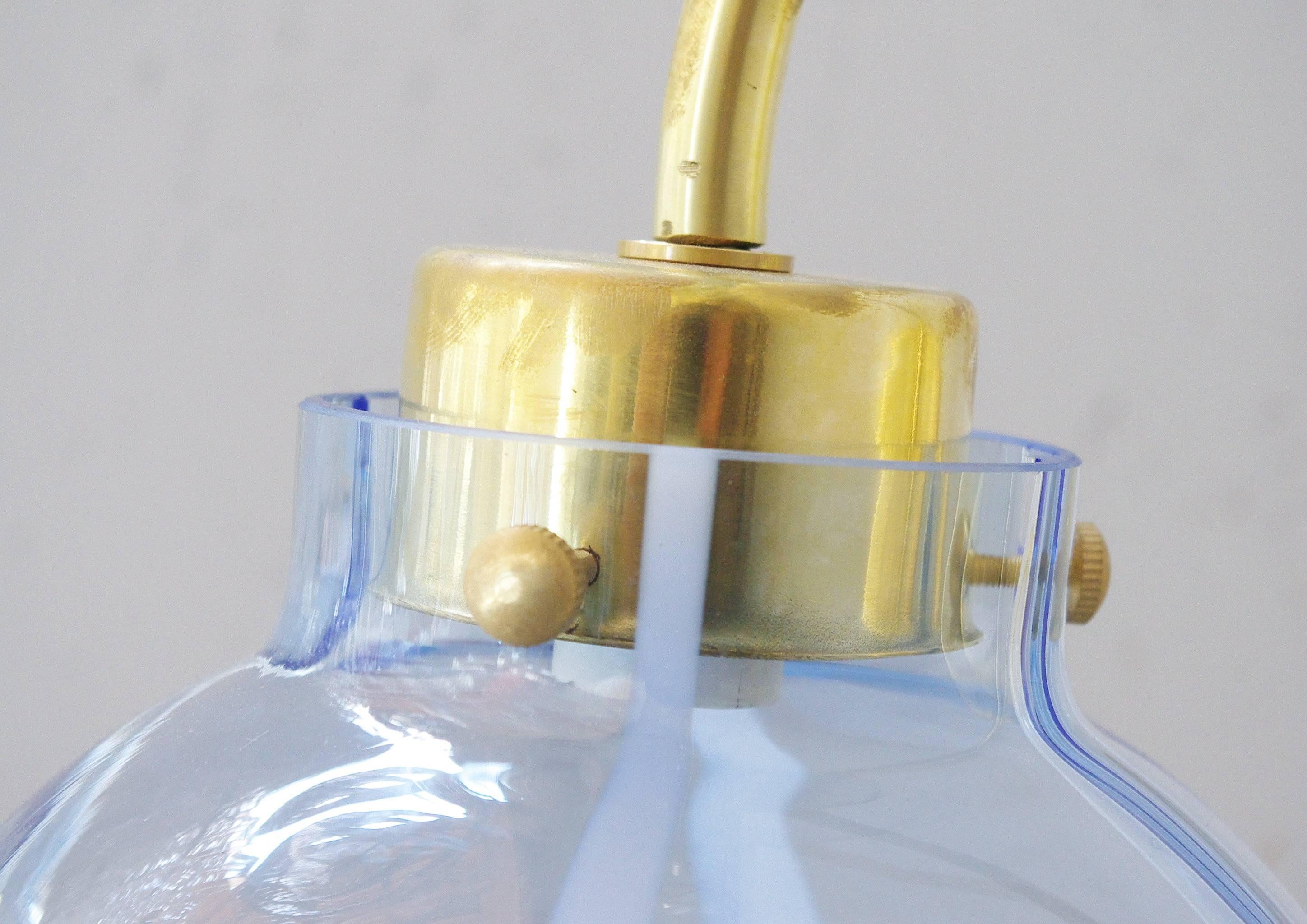 Blown Glass Single Membrana Sconce by Toni Zuccheri