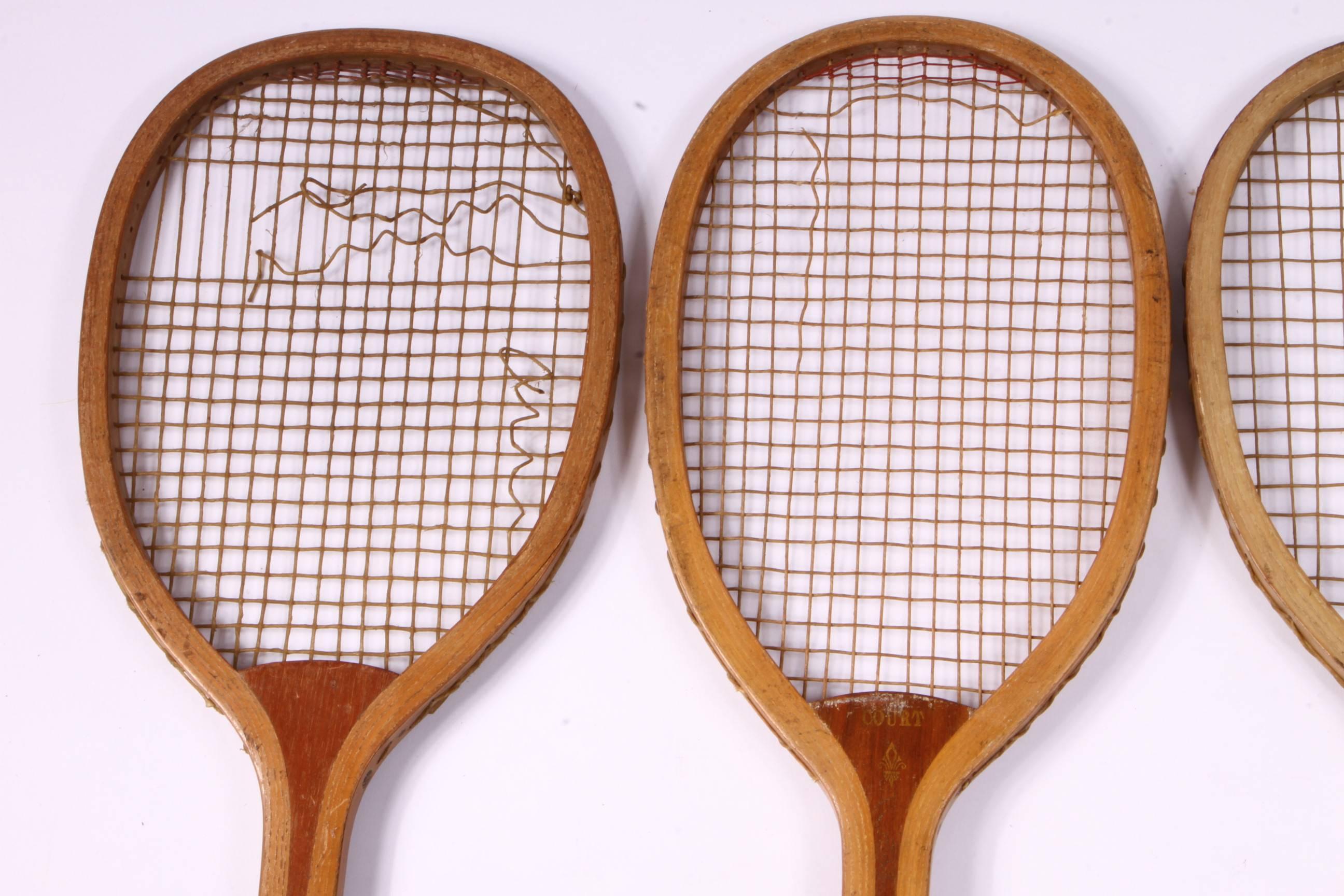 American Collection of 16 Vintage Tennis Rackets