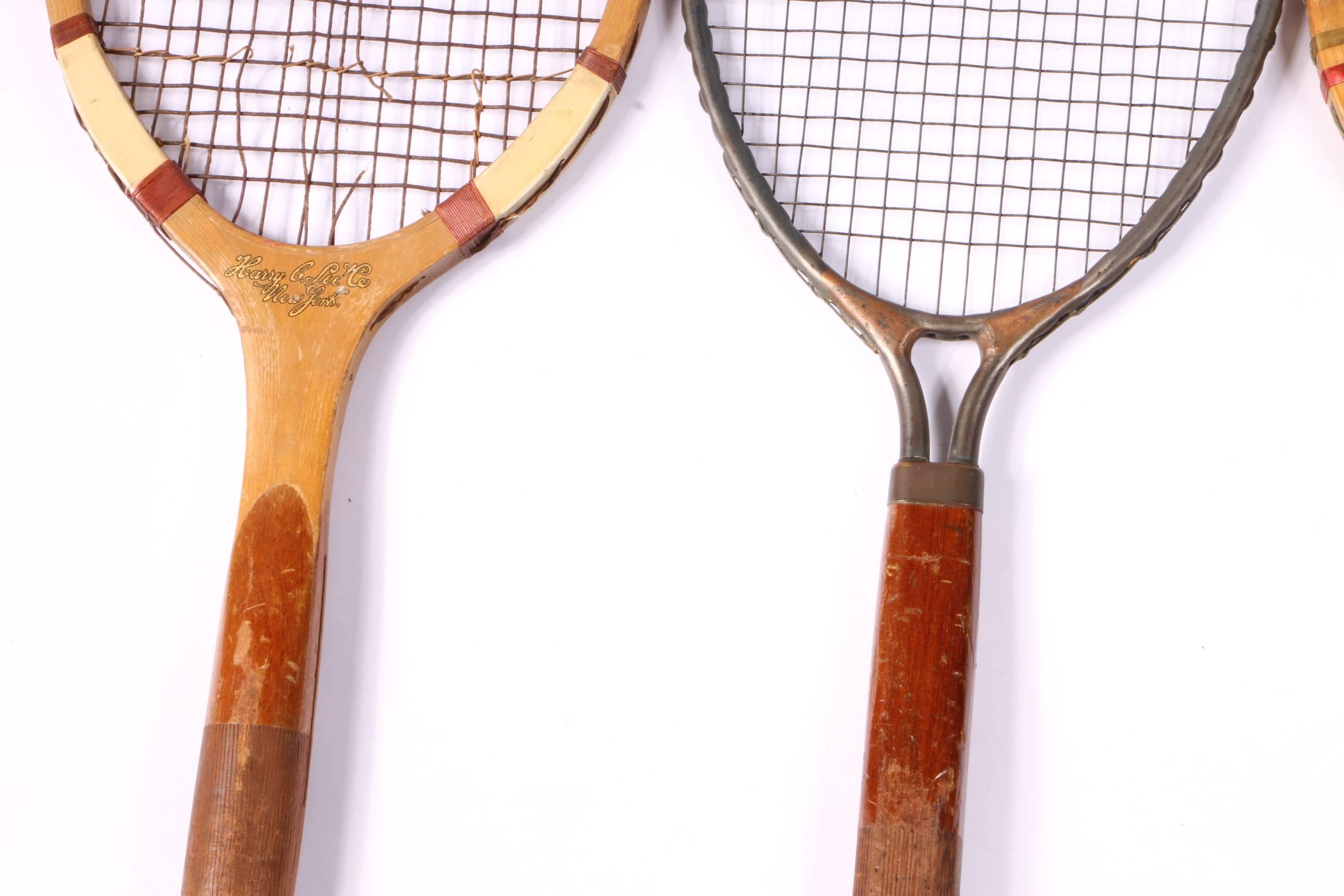 Collection of 16 Vintage Tennis Rackets In Good Condition In Bridgeport, CT