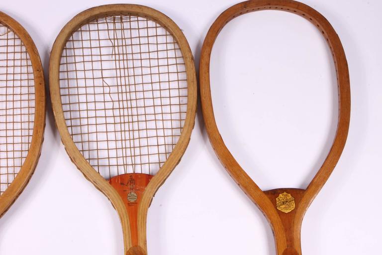 Collection of 16 Vintage Tennis Rackets at 1stDibs