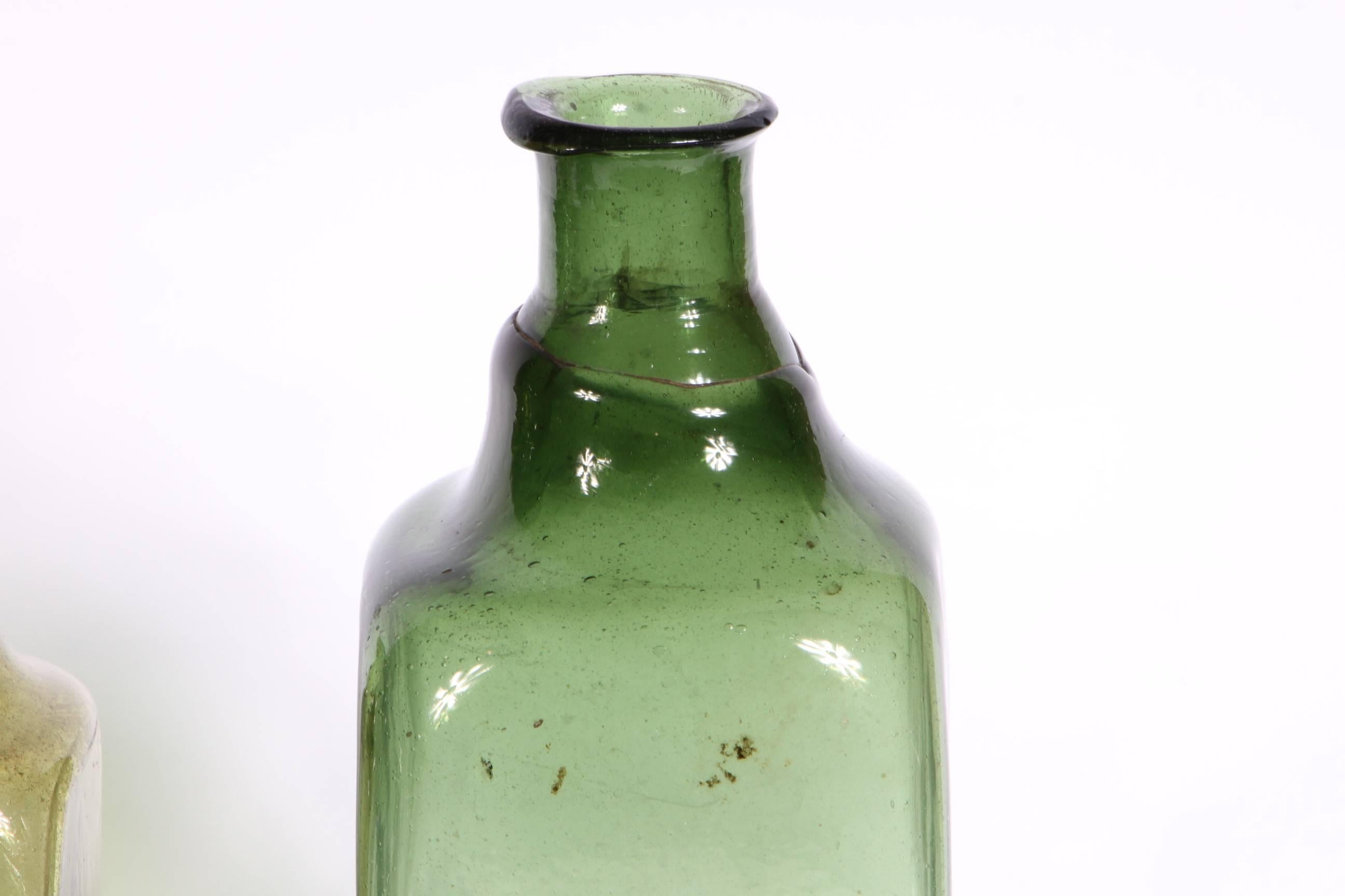 Spanish Collection of Five 15th-16th Century European Bottles