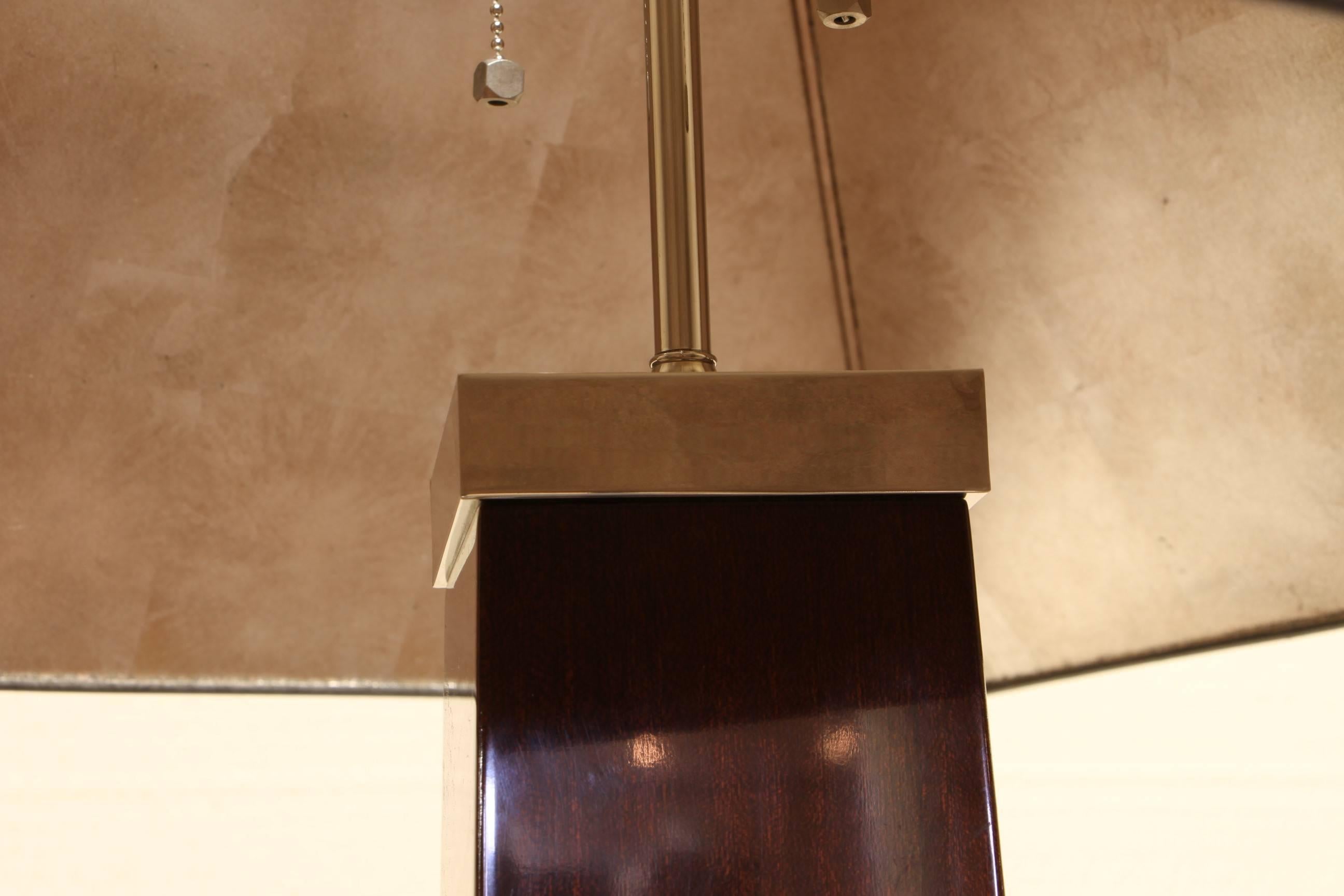 Mid-Century Modern Pair of Lithic Floor Lamps by J. Robert Scott