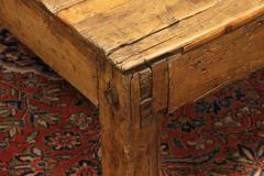 Primitive English Pine Coffee Table