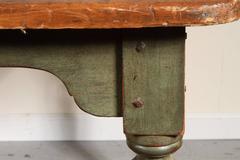 Antique American Plank Top Farm Table