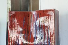 Monumental Artist Made Ceramic Fountain