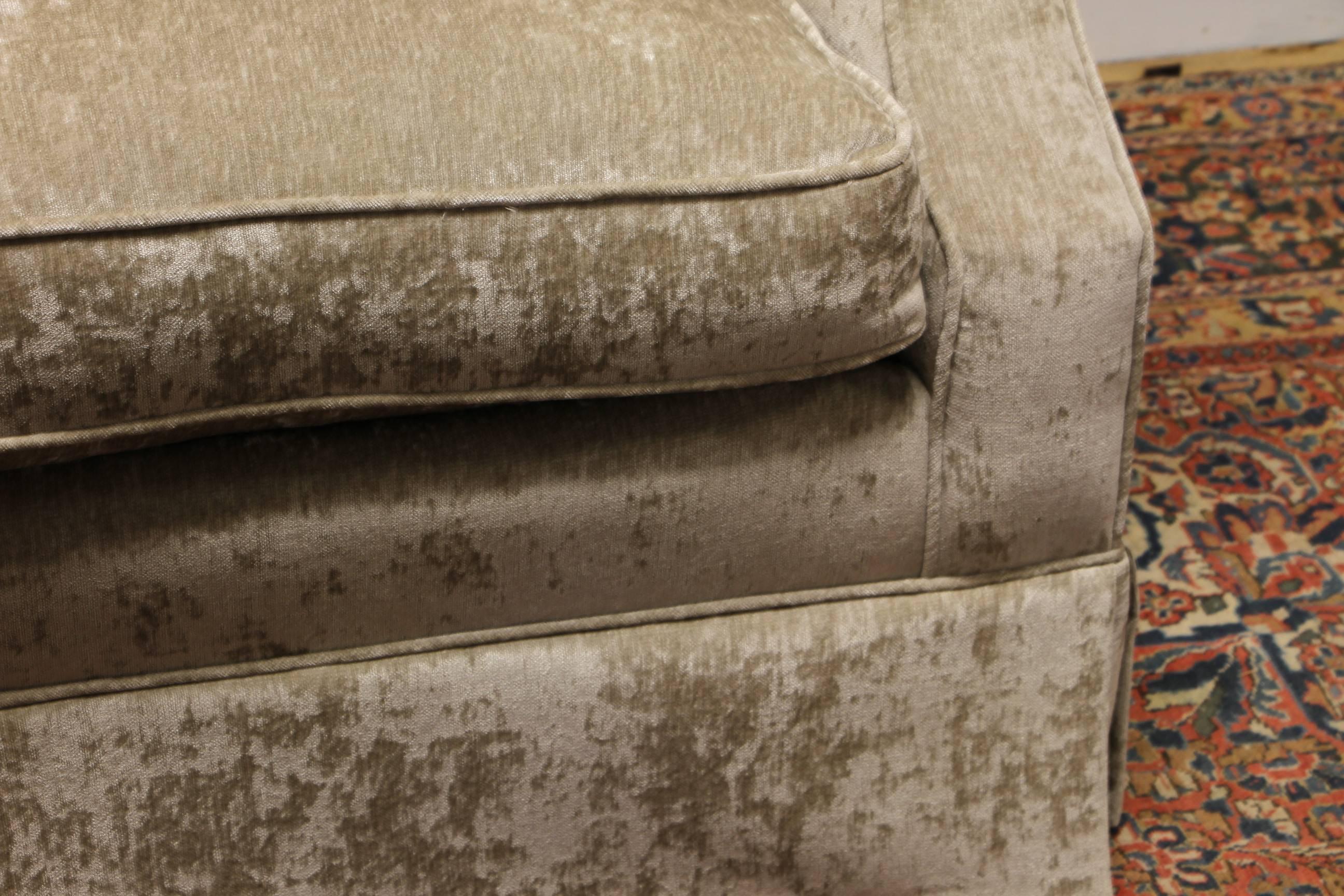 velvet loveseat