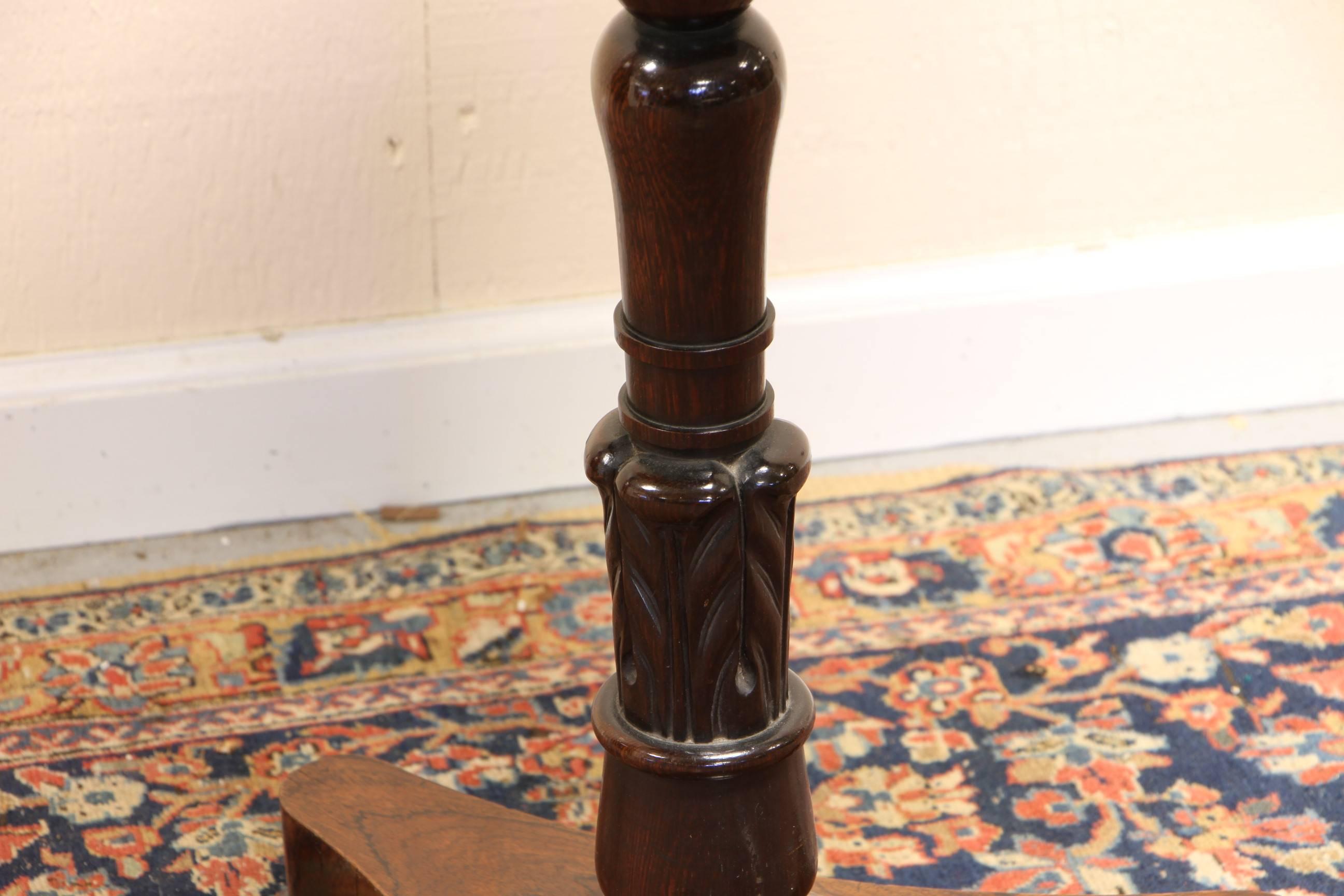 Regency Fine English Rose Wood Pedestal Table, circa 1810-1820