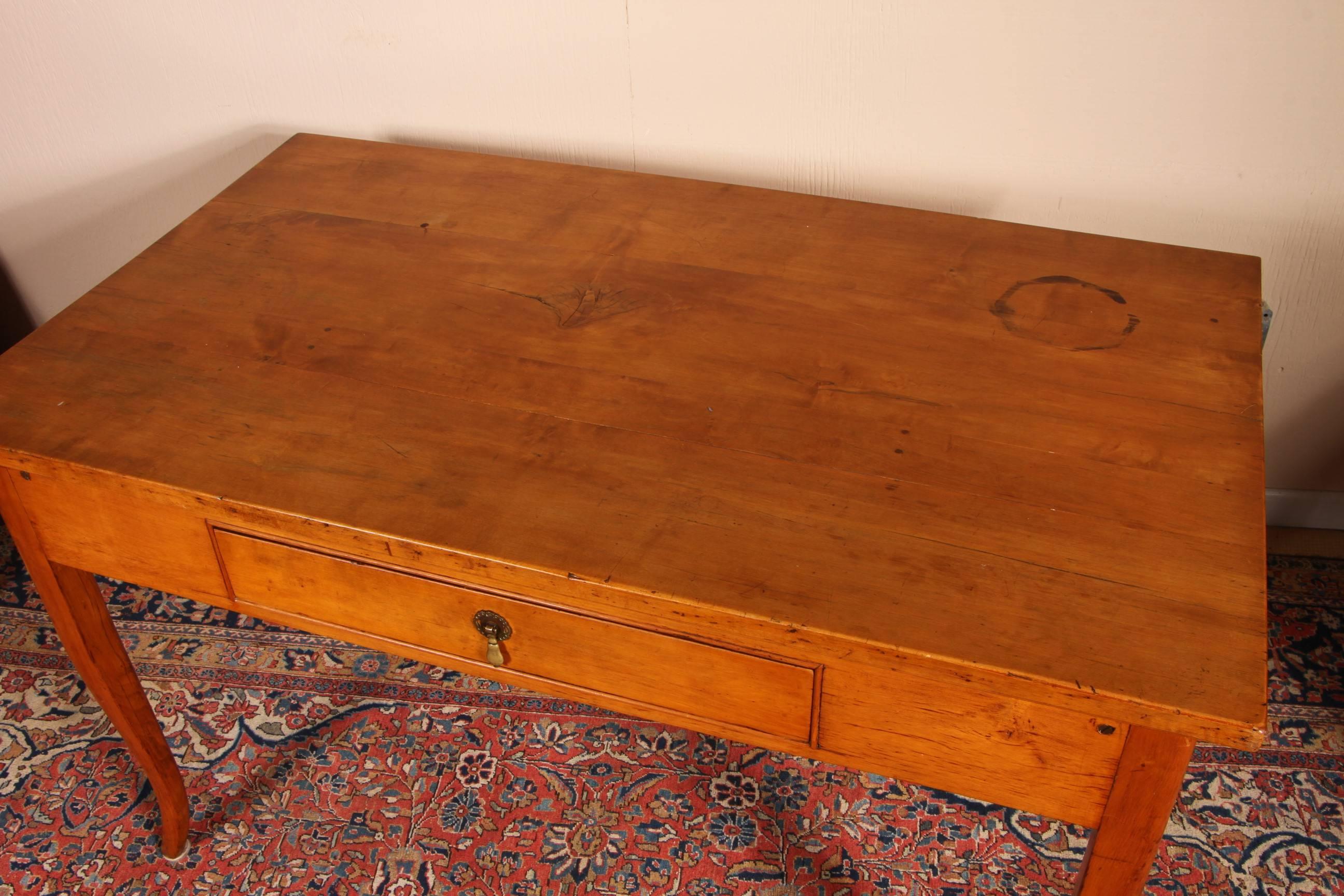 19th Century American Maple Work Table 4