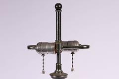 Aluminum Ostrich Leg Lamp after P.E. Guerin